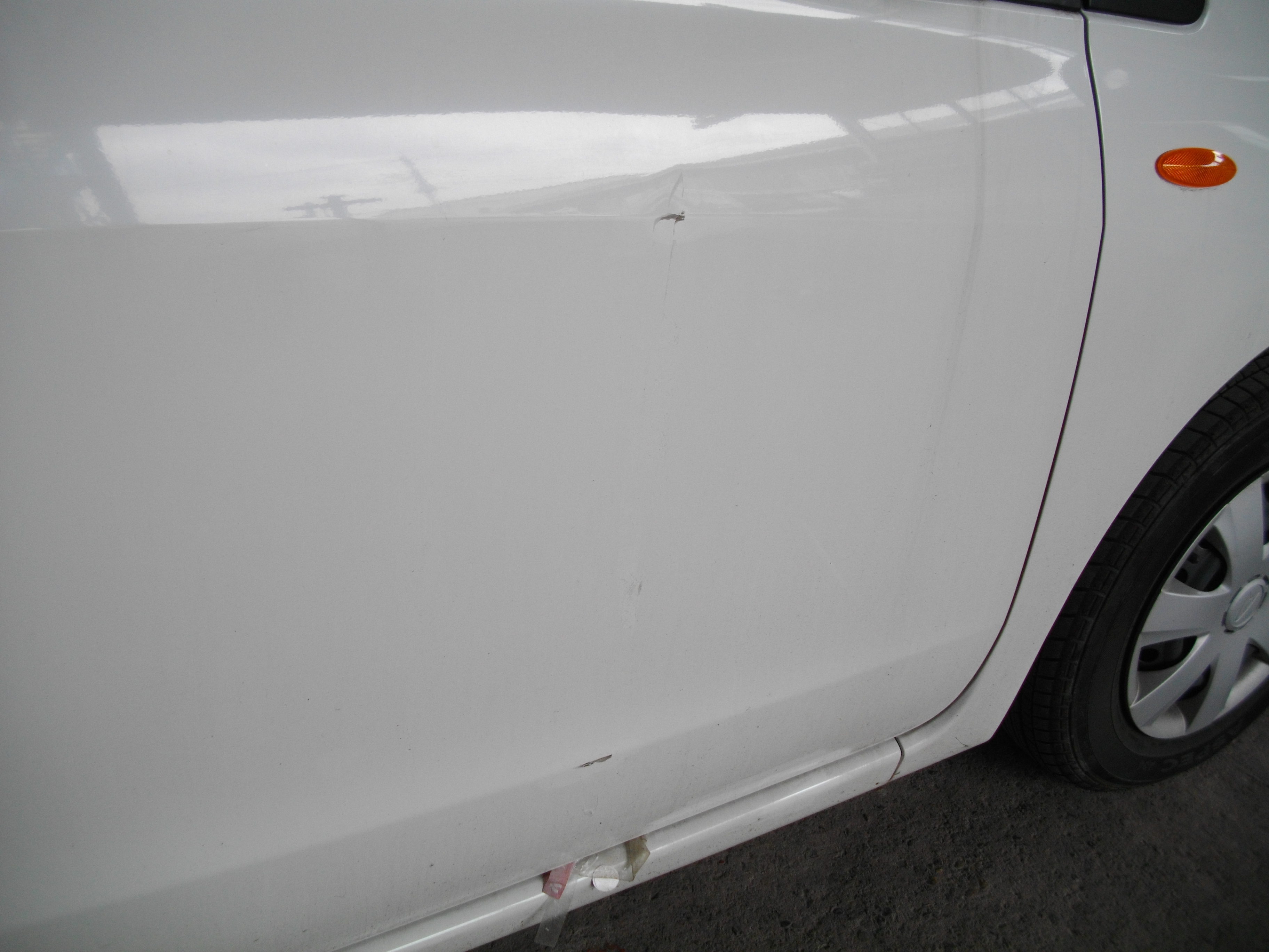 板金前の状態①